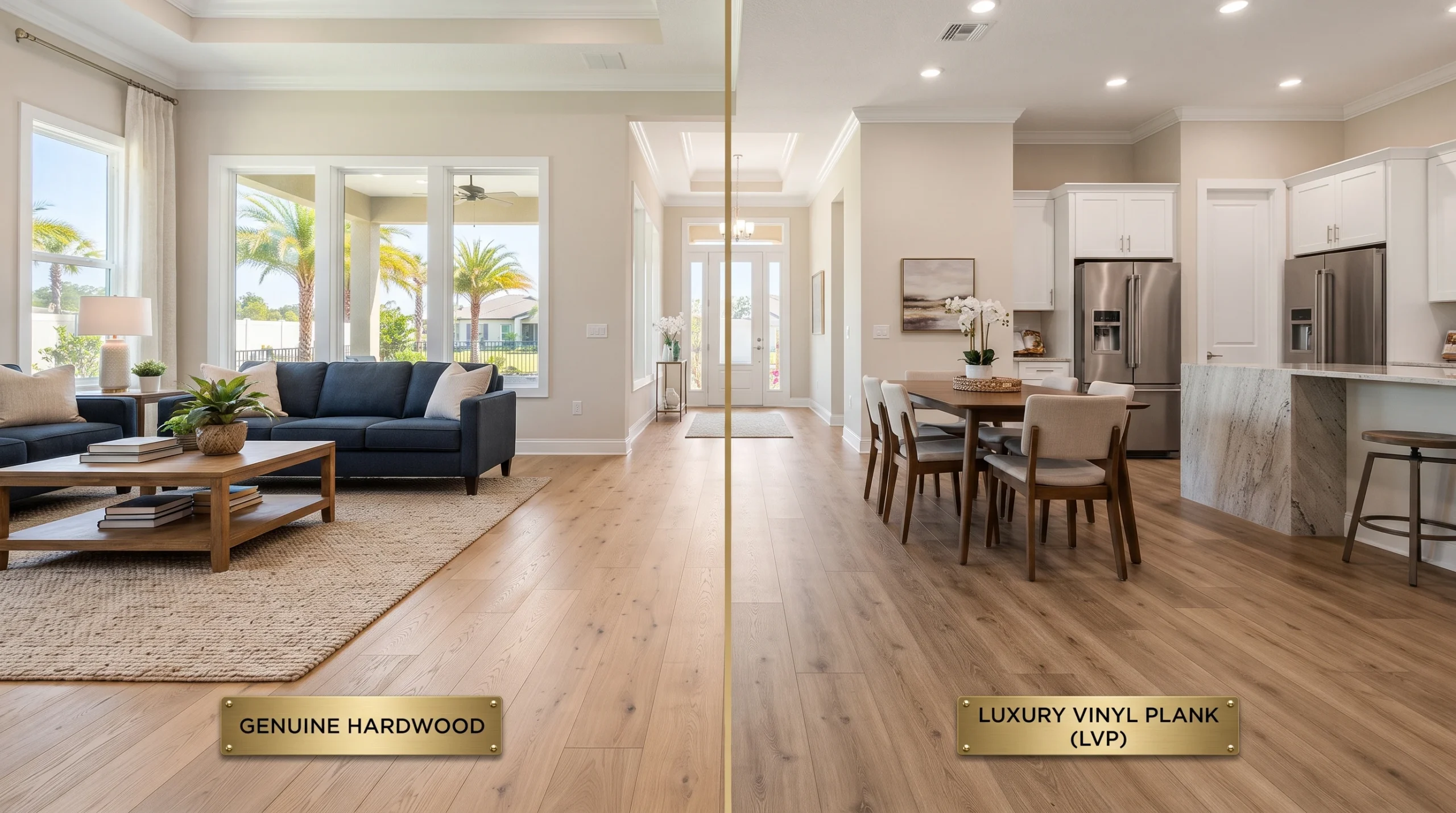 Luxury Vinyl Plank vs Hardwood Flooring: Which Is Best for Jacksonville Homes?